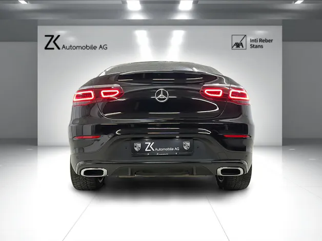 Mercedes-Benz GLC Coupé 300 AMG Line 258PS Obsidianschwarz 4Matic 9G-Tronic / Panoramadach / 360° Kamera / Leder / Head-Up-Display / Keyless /
