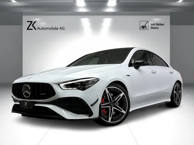 Mercedes-Benz CLA 35 AMG 4Matic DigitalWhite 8G-DCT / 360° Kamera / Panoramadach / Head-Up-Display / Keyless Go / Burmester / Night Paket /