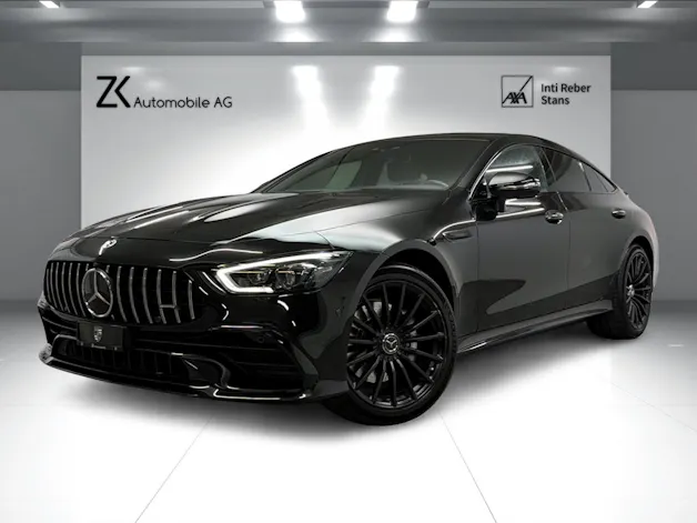 Mercedes-Benz AMG GT 4 43 4Matic+ obsidian black Speedshift TCT / Glasdach / 360° Kamera / Head-Up / Burmester / Night Paket /