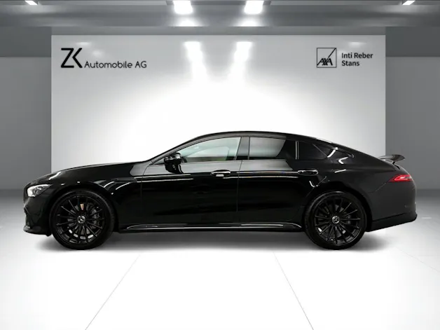 Mercedes-Benz AMG GT 4 43 4Matic+ obsidian black Speedshift TCT / Glasdach / 360° Kamera / Head-Up / Burmester / Night Paket /