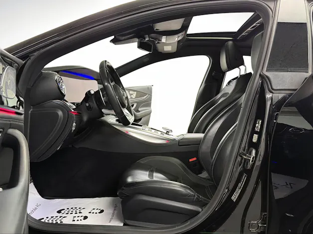Mercedes-Benz AMG GT 4 43 4Matic+ obsidian black Speedshift TCT / Glasdach / 360° Kamera / Head-Up / Burmester / Night Paket /