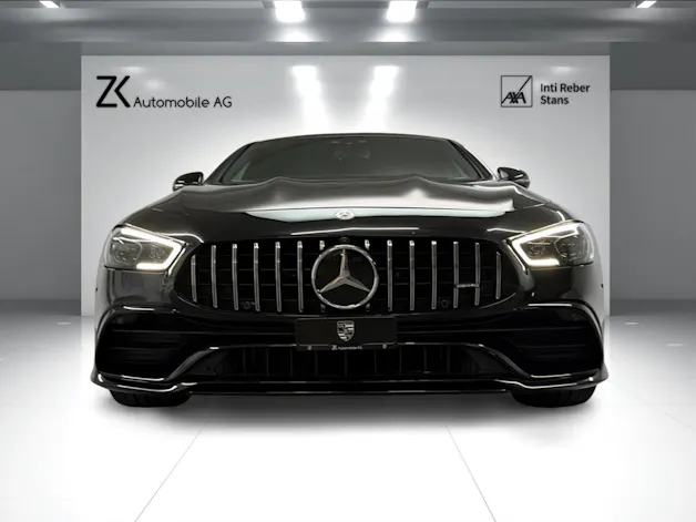 Mercedes-Benz AMG GT 4 43 4Matic+ obsidian black Speedshift TCT / Glasdach / 360° Kamera / Head-Up / Burmester / Night Paket /