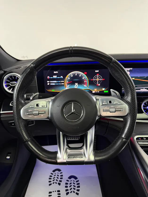Mercedes-Benz AMG GT 4 43 4Matic+ obsidian black Speedshift TCT / Glasdach / 360° Kamera / Head-Up / Burmester / Night Paket /