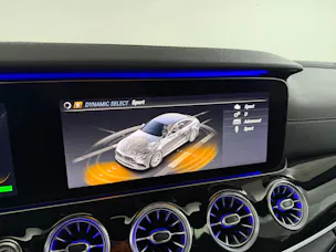 Mercedes-Benz AMG GT 4 43 4Matic+ obsidian black Speedshift TCT / Glasdach / 360° Kamera / Head-Up / Burmester / Night Paket /