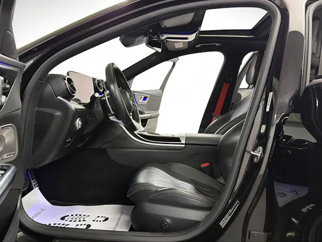 Mercedes-Benz C 43 AMG Obsidian Black 408PS 4Matic / RF-Kamera / Schiebedach / Leder / Keyless Go / Carbonpaket / Hinterachslenkung /