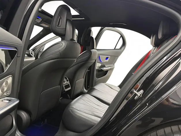 Mercedes-Benz C 43 AMG Obsidian Black 408PS 4Matic / RF-Kamera / Schiebedach / Leder / Keyless Go / Carbonpaket / Hinterachslenkung /