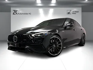 Mercedes-Benz C 43 AMG Obsidian Black 408PS 4Matic / RF-Kamera / Schiebedach / Leder / Keyless Go / Carbonpaket / Hinterachslenkung /