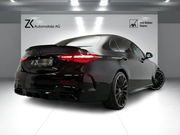 Mercedes-Benz C 43 AMG Obsidian Black 408PS 4Matic / RF-Kamera / Schiebedach / Leder / Keyless Go / Carbonpaket / Hinterachslenkung /