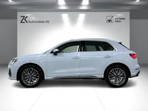 Audi Q3 40 TFSI S line 190PS Gletscherweiss quattro S-tronic / RF-Kamera / Panoramadach / Leder / Komfortschlüssel /