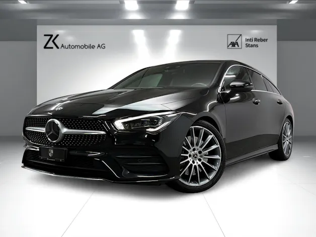 Mercedes-Benz CLA Shooting Brake 250 AMG Line Cosmos Black 4Matic / 360° Kamera / Panoramadach / Head-Up-Display / Keyless Go /