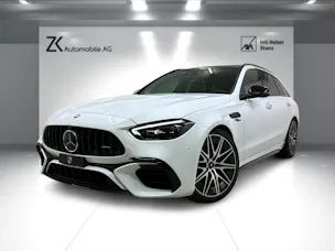 Mercedes-Benz C 63 S AMG T E 476PS Performance 4 Matic Designo Opalithweiss Metallic / CH-Fahrzeug / MB Gratis Service /