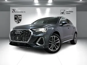 Audi Q3 Sportback 45 TFSI S Line Daytonagrau 230PS quattro S-tronic ★ RF-Kamera ★ Komfortschlüssel ★ Virtual Cockpit ★