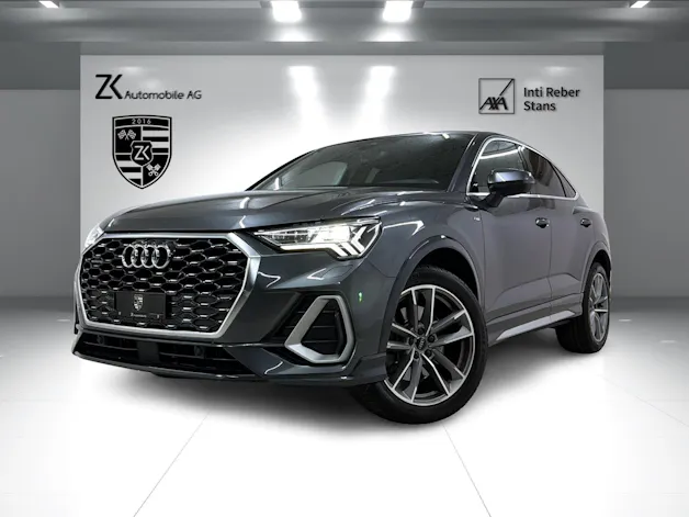 Audi Q3 Sportback 45 TFSI S Line Daytonagrau 230PS quattro S-tronic ★ RF-Kamera ★ Komfortschlüssel ★ Virtual Cockpit ★
