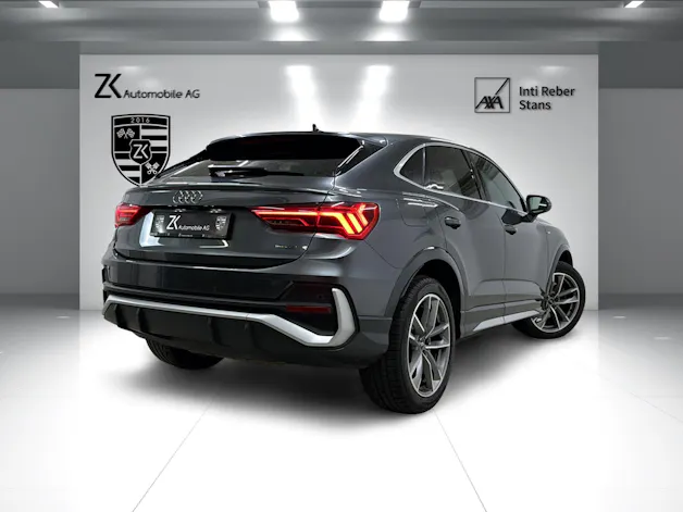 Audi Q3 Sportback 45 TFSI S Line Daytonagrau 230PS quattro S-tronic ★ RF-Kamera ★ Komfortschlüssel ★ Virtual Cockpit ★