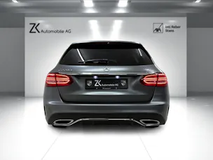Mercedes-Benz C 220 d Swiss Star AMG Line 4M selenitgrau magno 9G-Tronic / Panoramadach / 360° Kamera / Leder / Keyless Go /