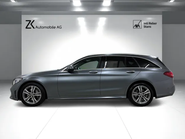 Mercedes-Benz C 220 d Swiss Star AMG Line 4M selenitgrau magno 9G-Tronic / Panoramadach / 360° Kamera / Leder / Keyless Go /