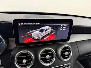 Mercedes-Benz C 220 d Swiss Star AMG Line 4M selenitgrau magno 9G-Tronic / Panoramadach / 360° Kamera / Leder / Keyless Go /
