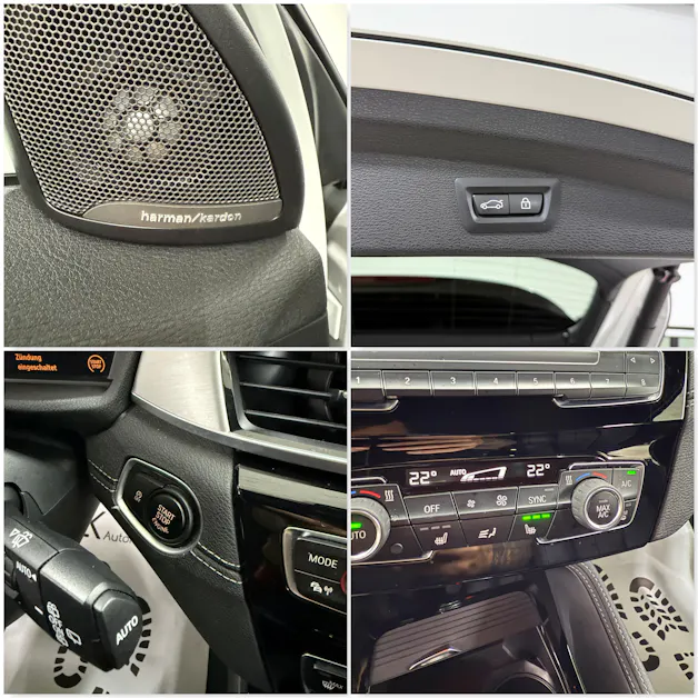 BMW X2 xDrive 20d M Sport 190PS ALPINWEISS Steptronic | Leder | RF-Kamera | H&K Soundsystem | Komfortzugang |