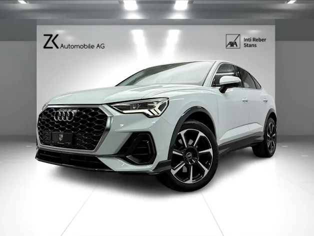 Audi Q3 Sportback 45 TFSI 245PS Gletscherweiss quattro S-tronic / Leder / Sonos Soundsystem / virtual cockpit / AHK Schwenkbar /