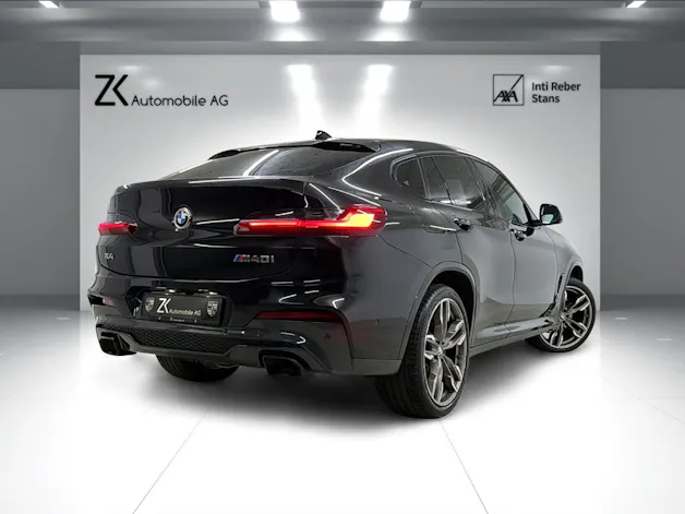 BMW X4 M40i 360PS BLACK SAPPHIRE Steptronic / 360° Kamera / Panoramadach / Head-Up-Display / H/K Soundsystem / Komfortzugang /