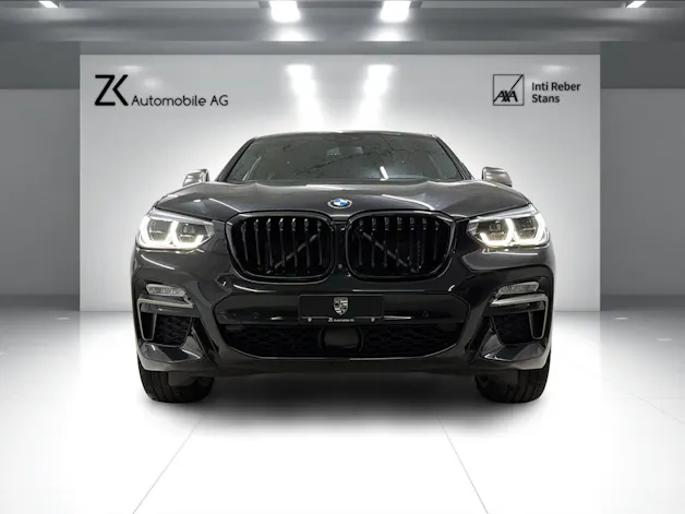 BMW X4 M40i 360PS BLACK SAPPHIRE Steptronic / 360° Kamera / Panoramadach / Head-Up-Display / H/K Soundsystem / Komfortzugang /