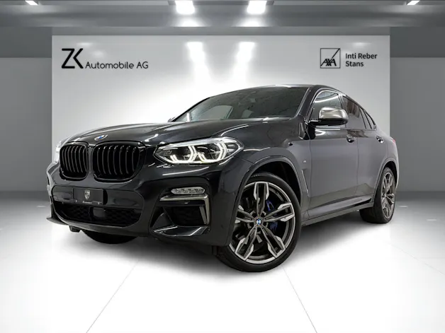 BMW X4 M40i 360PS BLACK SAPPHIRE Steptronic / 360° Kamera / Panoramadach / Head-Up-Display / H/K Soundsystem / Komfortzugang /