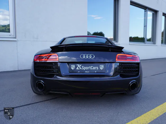 Audi R8 Coupé 4.2 V8 DSG PANTHERSCHWARZ KRISTALL S-Tronic Capristo Abgasanlage !!
