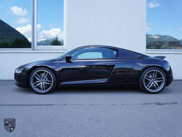 Audi R8 Coupé 4.2 V8 DSG PANTHERSCHWARZ KRISTALL S-Tronic Capristo Abgasanlage !!