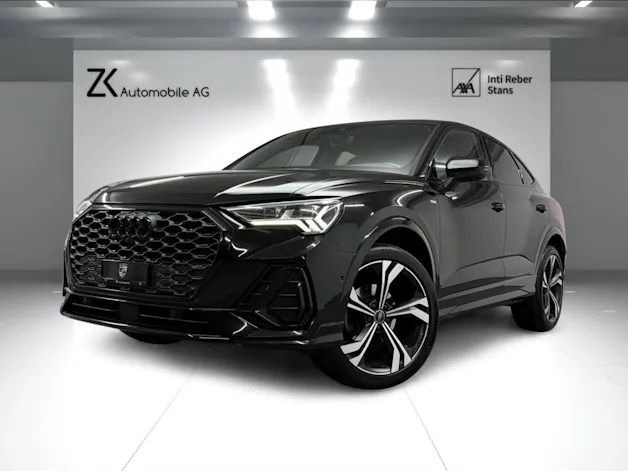 Audi Q3 Sportback 35 TFSI S Line Midnight Black Attraction S-tronic / 360° Kamera / Panoramadach / SONOS Sound / Komfortschlüssel /