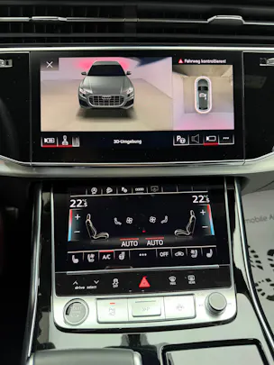 Audi Q8 55 TFSI S-Line 340PS quattro Pure White tiptronic / Panoramadach / 360° Kamera / B&O Sound / Komfortschlüssel /