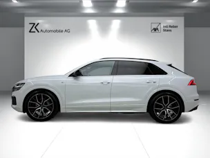 Audi Q8 55 TFSI S-Line 340PS quattro Pure White tiptronic / Panoramadach / 360° Kamera / B&O Sound / Komfortschlüssel /