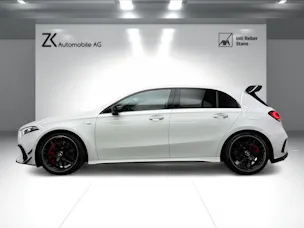 Mercedes-Benz A 45 S Performance 422PS Polarweiss AMG 4Matic+ Speedshift/ 360° Kamera / Panoramadach / Burmester / Head-Up / Night Paket /
