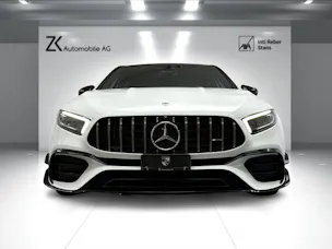 Mercedes-Benz A 45 S Performance 422PS Polarweiss AMG 4Matic+ Speedshift/ 360° Kamera / Panoramadach / Burmester / Head-Up / Night Paket /