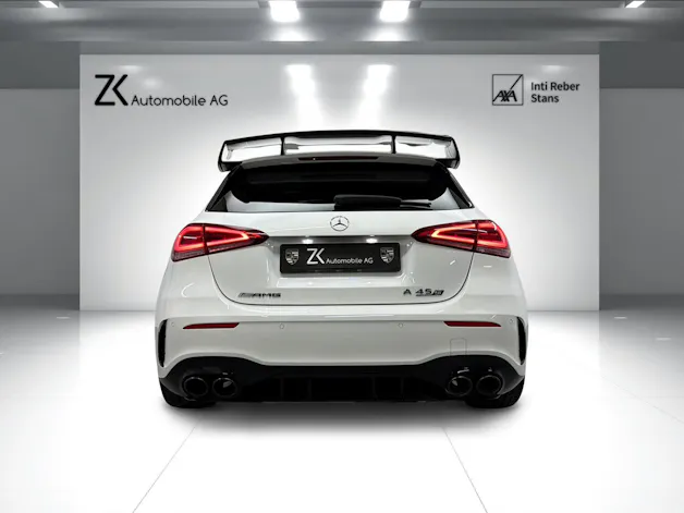 Mercedes-Benz A 45 S Performance 422PS Polarweiss AMG 4Matic+ Speedshift/ 360° Kamera / Panoramadach / Burmester / Head-Up / Night Paket /