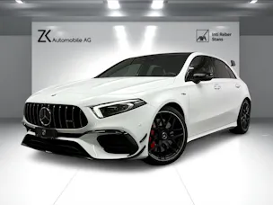 Mercedes-Benz A 45 S Performance 422PS Polarweiss AMG 4Matic+ Speedshift/ 360° Kamera / Panoramadach / Burmester / Head-Up / Night Paket /