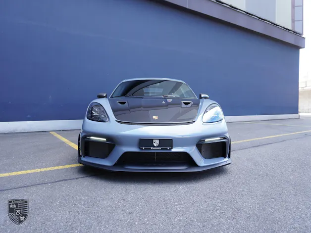 Porsche Cayman GT4 RS arktikgrau PDK [ Weissach-Paket ] [ Clubsport-Paket ] [ Liftsystem ] [ Rückfahrkamera ]