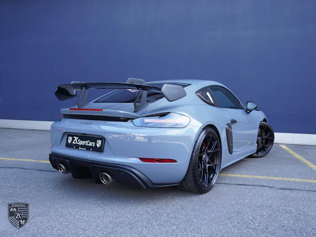 Porsche Cayman GT4 RS arktikgrau PDK [ Weissach-Paket ] [ Clubsport-Paket ] [ Liftsystem ] [ Rückfahrkamera ]