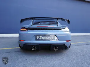 Porsche Cayman GT4 RS arktikgrau PDK [ Weissach-Paket ] [ Clubsport-Paket ] [ Liftsystem ] [ Rückfahrkamera ]
