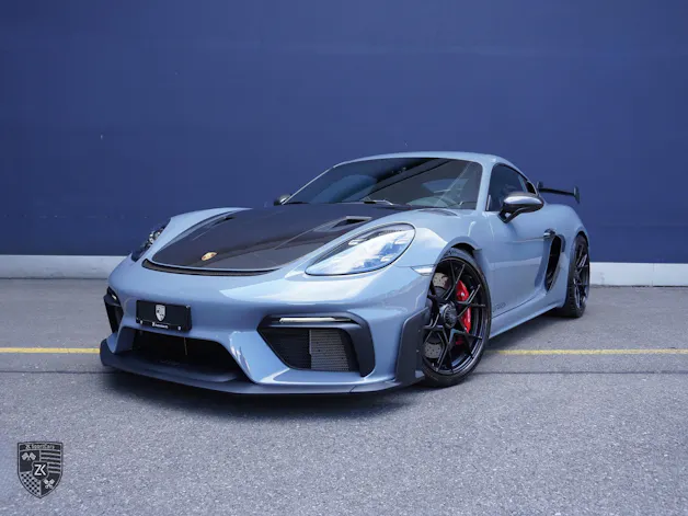 Porsche Cayman GT4 RS arktikgrau PDK [ Weissach-Paket ] [ Clubsport-Paket ] [ Liftsystem ] [ Rückfahrkamera ]