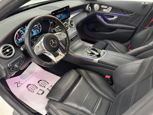 Mercedes-Benz C 43 AMG 4Matic Polarweiss Speedshift TCT 9G | 360° Kamera | Panoramadach | Performance Abgasanlage | Night-Paket | Burmester |