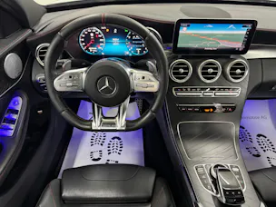 Mercedes-Benz C 43 AMG 4Matic Polarweiss Speedshift TCT 9G | 360° Kamera | Panoramadach | Performance Abgasanlage | Night-Paket | Burmester |