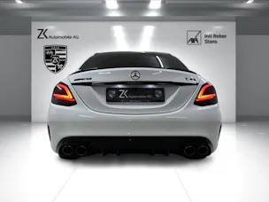 Mercedes-Benz C 43 AMG 4Matic Polarweiss Speedshift TCT 9G | 360° Kamera | Panoramadach | Performance Abgasanlage | Night-Paket | Burmester |