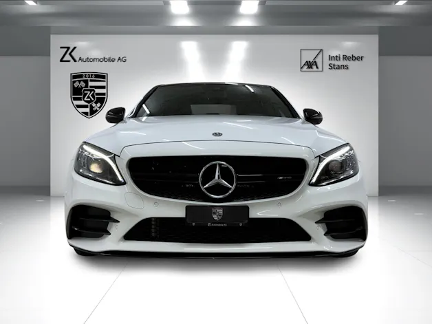 Mercedes-Benz C 43 AMG 4Matic Polarweiss Speedshift TCT 9G | 360° Kamera | Panoramadach | Performance Abgasanlage | Night-Paket | Burmester |