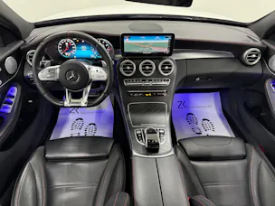 Mercedes-Benz C 43 AMG 4Matic Polarweiss Speedshift TCT 9G | 360° Kamera | Panoramadach | Performance Abgasanlage | Night-Paket | Burmester |