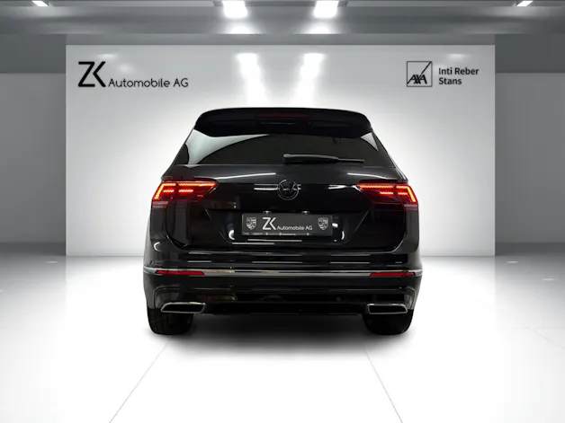 VW Tiguan 2.0TSI High. R-Line 230PS Deep Black 4Motion DSG / 360° Cam / Head-Up-Display / Keyless / Dynamiklenkung / 20J Suzuka /