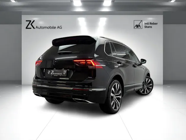 VW Tiguan 2.0TSI High. R-Line 230PS Deep Black 4Motion DSG / 360° Cam / Head-Up-Display / Keyless / Dynamiklenkung / 20J Suzuka /