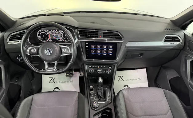 VW Tiguan 2.0TSI High. R-Line 230PS Deep Black 4Motion DSG / 360° Cam / Head-Up-Display / Keyless / Dynamiklenkung / 20J Suzuka /