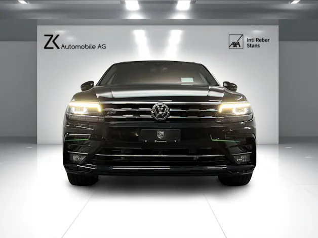 VW Tiguan 2.0TSI High. R-Line 230PS Deep Black 4Motion DSG / 360° Cam / Head-Up-Display / Keyless / Dynamiklenkung / 20J Suzuka /