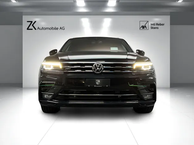 VW Tiguan 2.0TSI High. R-Line 230PS Deep Black 4Motion DSG / 360° Cam / Head-Up-Display / Keyless / Dynamiklenkung / 20J Suzuka /