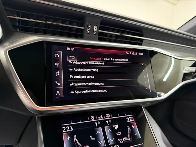Audi A6 Avant 50 TDI Sport 286PS Midnight Black quattro tiptronic / RF-Kamera / Panoramadach / Leder / Comfortkey / Matrix-LED /